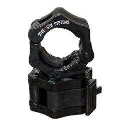 Olympic Flip Lock Collars, Black (Pair)