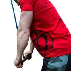 Grip Ball Bar For Pullups, Tricep, Cable Training -Strength Shop SKUDOGBONEtricep ball grip action