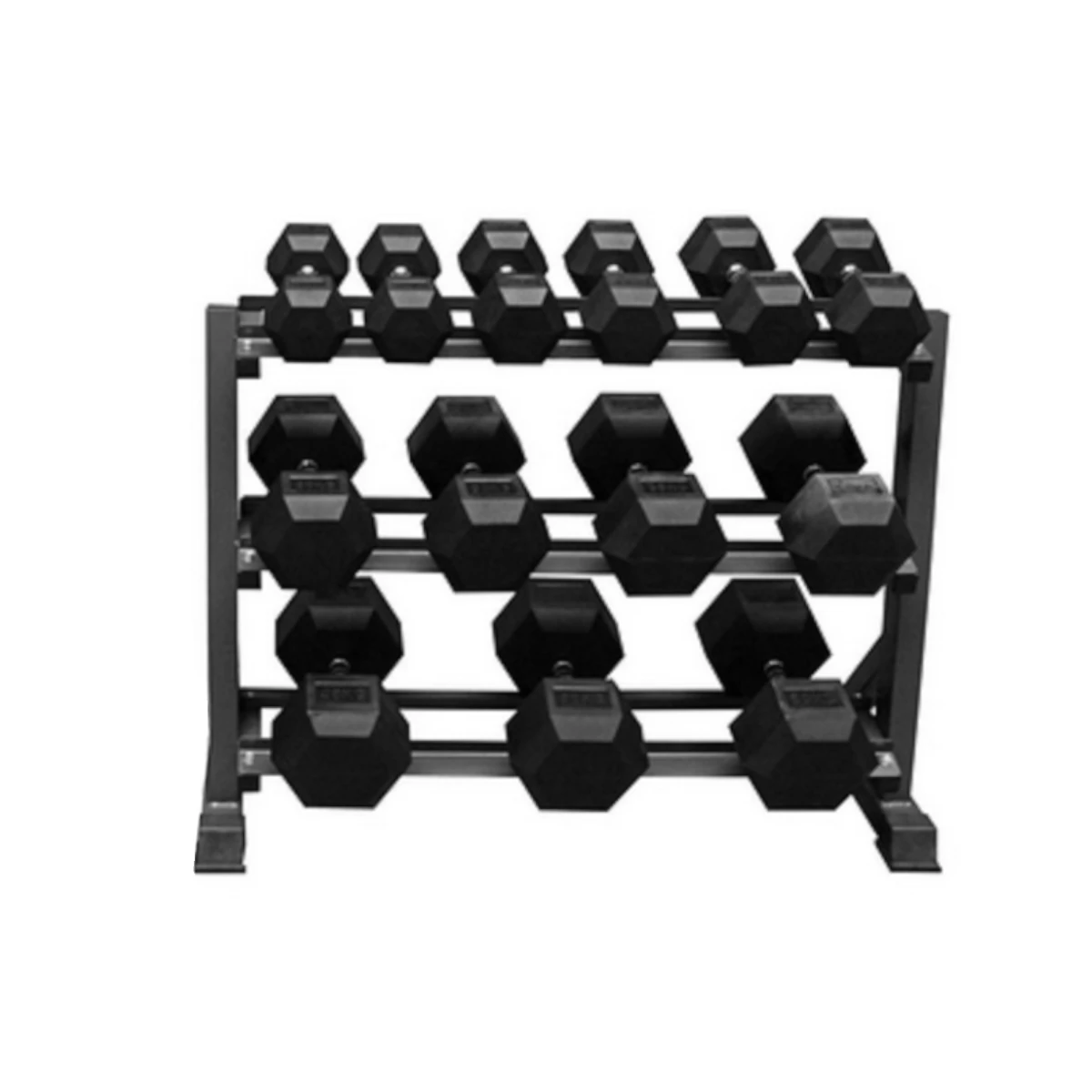 Hex Dumbbell Rack 4 Hex Dumbbell Rack - Image 2