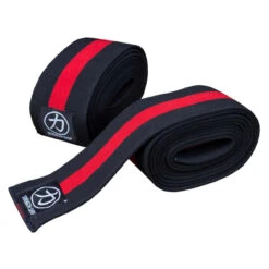 Heavy Knee Wraps - 2M, 2.5M Or 3M - Red/black