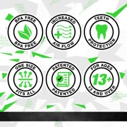 5DS Universal Mouthpiece - New Age Performance, Multiple Colours -Strength Shop SecImg 6DSMouthpiece 05 092622 1800x1800 7bbca50a d351 48f4 8dd6 fd574a382779