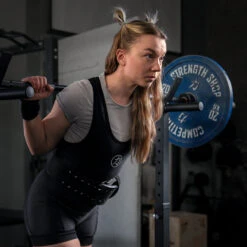 Women's Singlet, Black – IPF Approved -Strength Shop Shop SINGLET WOMEN BLK 4