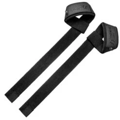 Stealth Black PRO Lifting Straps, 50cm Or 65cm -Strength Shop Shop Straps XXL 1