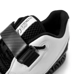 Strength Shop Original Weightlifting Shoes, White -Strength Shop Strength Shop Platform Shoe close up