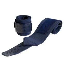 Blue Grey Wrist Wraps – Medium, 30cm/60cm, IPF Approved