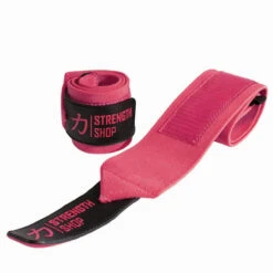 Heavy Wrist Wraps, Pink, IPF Approved – 60cm/90cm