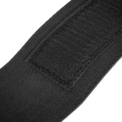Medium Wrist Wraps, Black, 30CM/60CM - IPF Approved -Strength Shop WRIST WRAPS MED BLKWHT 3