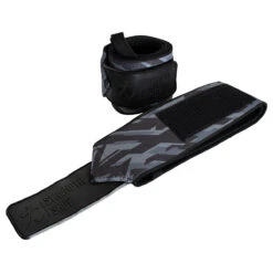 Medium Wrist Wraps - Dark Camo Print - IPF Approved – 30cm/60cm