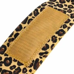 Medium Wrist Wraps, Leopard Print - IPF Approved, 30cm/60cm -Strength Shop WRIST WRAPS MEDIUM LEO 3