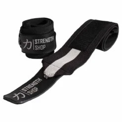 Super Heavy Wrist Wraps, Black-Grey, IPF Approved – 60cm/90cm