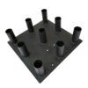 Bar Holder For 9 Bars 1 Bar Holder For 9 Bars -Strength Shop bar holder 9 1
