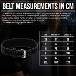 Weightlifting Double Prong Buckle Tapered Belt, Black - 8MM -Strength Shop belt soize chart BEL 8MM DP WL BLK fb445527 75f4 4d9a 8b17 05a878075dae