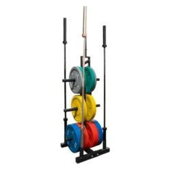 Bumper Plate Tree - 4 Bar Holders