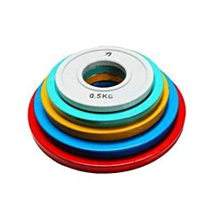 Olympic Extra Thin Competition Style Steel Plates 0.5kg - 2.5kg - Coloured