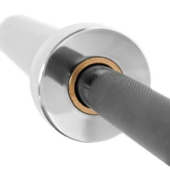 Garage Strength Bar - E-Coat Shaft With Chrome Sleeves -Strength Shop garage bar shop galerie 3