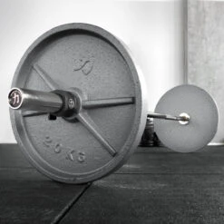 Garage Strength Bar - E-Coat Shaft With Chrome Sleeves -Strength Shop garage bar shop galerie 5 lay01