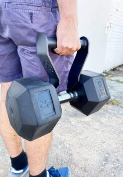 Dumbbell Farmers Hooks (Pair) -Strength Shop hamndles new outdoor