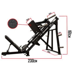 Strength Shop Leg Press Machine 24 Strength Shop Leg Press Machine -Strength Shop leg press loaded 7