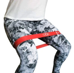 Glute Gymnastic Mini Bands - Set Of 5 Incl. Bag -Strength Shop lite band set action