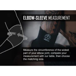 Single Ply Elbow Sleeves -Strength Shop measurement pic elbow 1zu1 6000e4a4 5517 4d72 805e 8e05c517c2da
