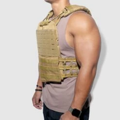 Tactical Plate Carrier Vest – 8kg, 10kg Or 15kg -Strength Shop plate carrier 3
