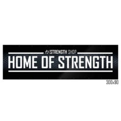 Strength Shop Gym Banner, Sizes: Small, Medium & Large -Strength Shop retrobannershop300x90