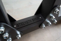 Riot Competition Farmers Walk Handles -Strength Shop riot farmers logo plate