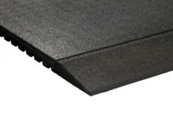 Tapered Granuflex Rubber Gym Mat Edge - 43mm (1000mm X 200mm)